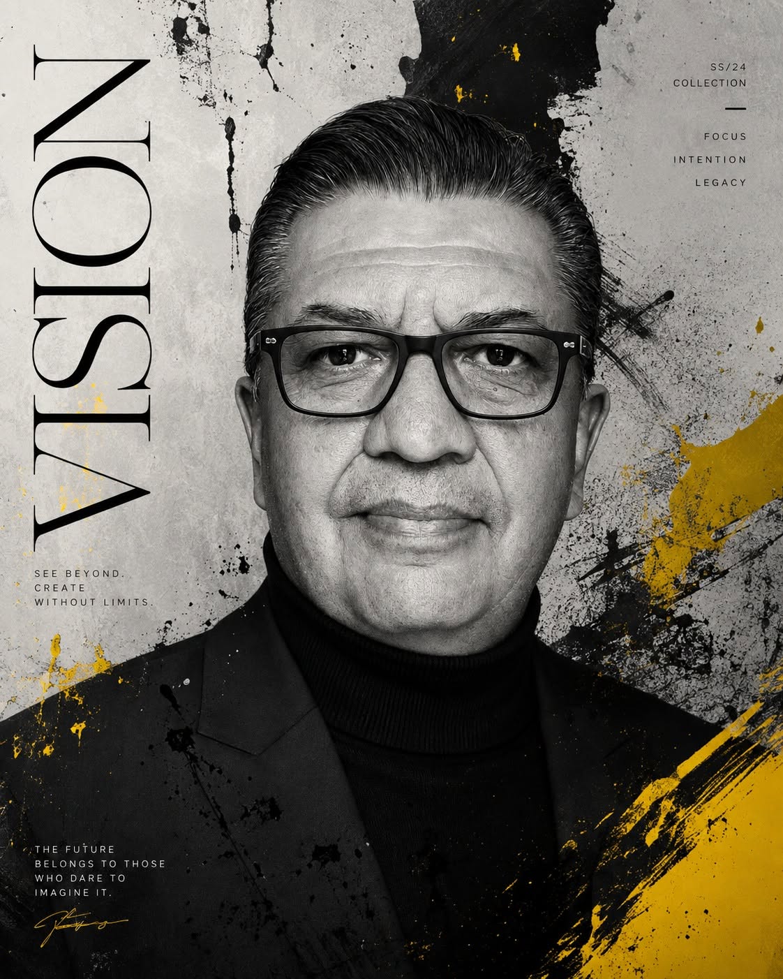 Retrato de Oscar López Ruiz